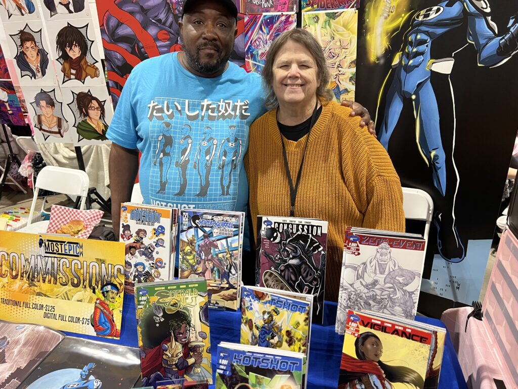 GalaxyCon Richmond 2024 Exhibit Hall Indie Comics