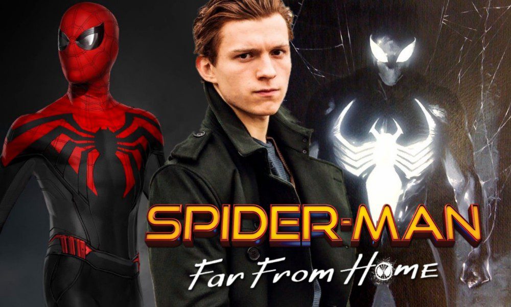 Spidey’s New Suit In ‘Spider-Man: Far From Home’ Based On ‘Homecoming’ Concept and Nod To Black Suit?